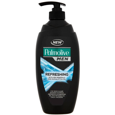 Palmolive Gel de duș pentru bărbați BLUE Pompă răcoritoare 750 ml