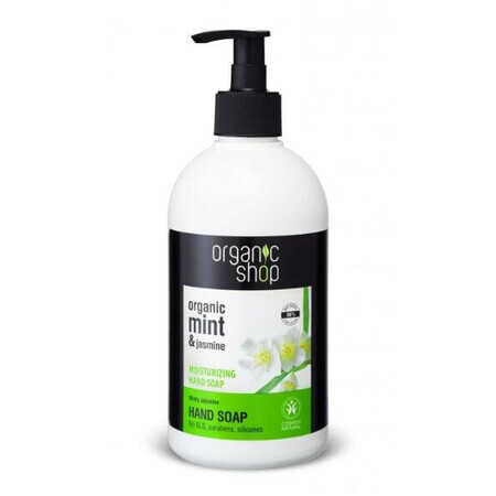 Natura Siberica Organic Shop - Sapone per le mani alla menta e al gelsomino 500 ml