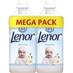 Lenor Balsamo per bucato Sensitive 2 x 1,23 l