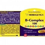 Complejo B 100, 120 cápsulas, Herbagetica