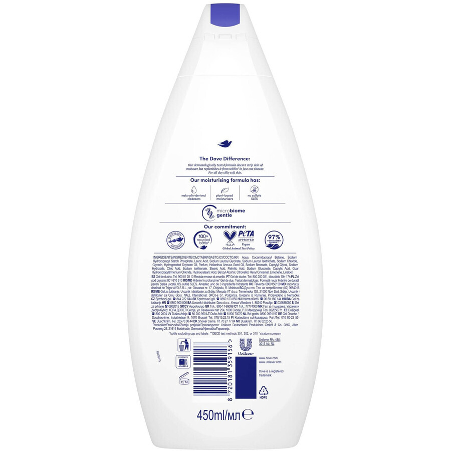 Dove Deep Nourishing Duschgel 400 ml