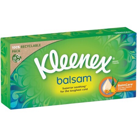 Kleenex Zakjes Balsem doos 64 stuks