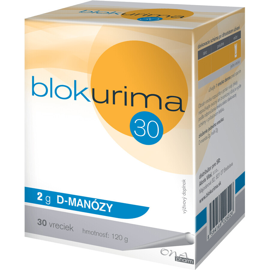 Blokurima 2 g D-MANOSES 30 bustine