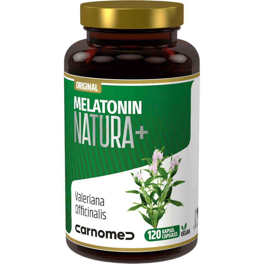 CarnoMed Melatonin Natura + 120 capsules