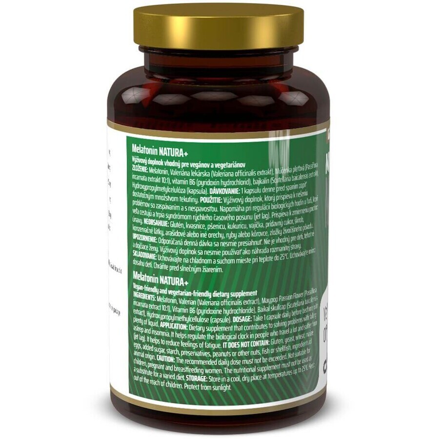 CarnoMed Melatonin Natura + 120 capsules