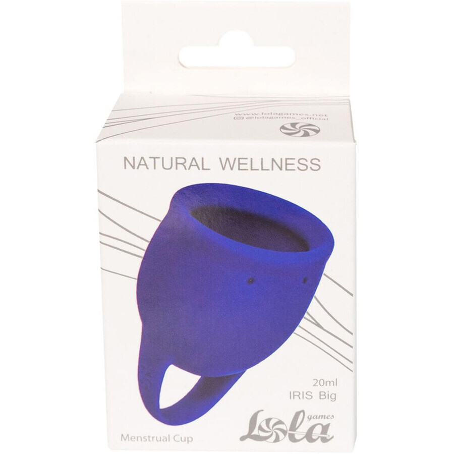 Lola Games Menstruatiecup Natural Wellness Blauwe Iris 20 ml