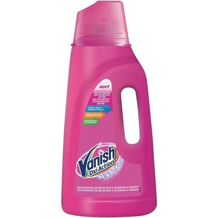 Vanish Oxi Action Colour Lessive liquide 20 lavages 2 l