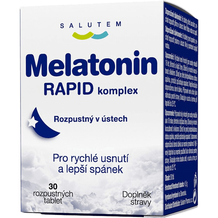 Salutem Pharma Melatonin Rapid Complex ODT under tongue 30 tablets