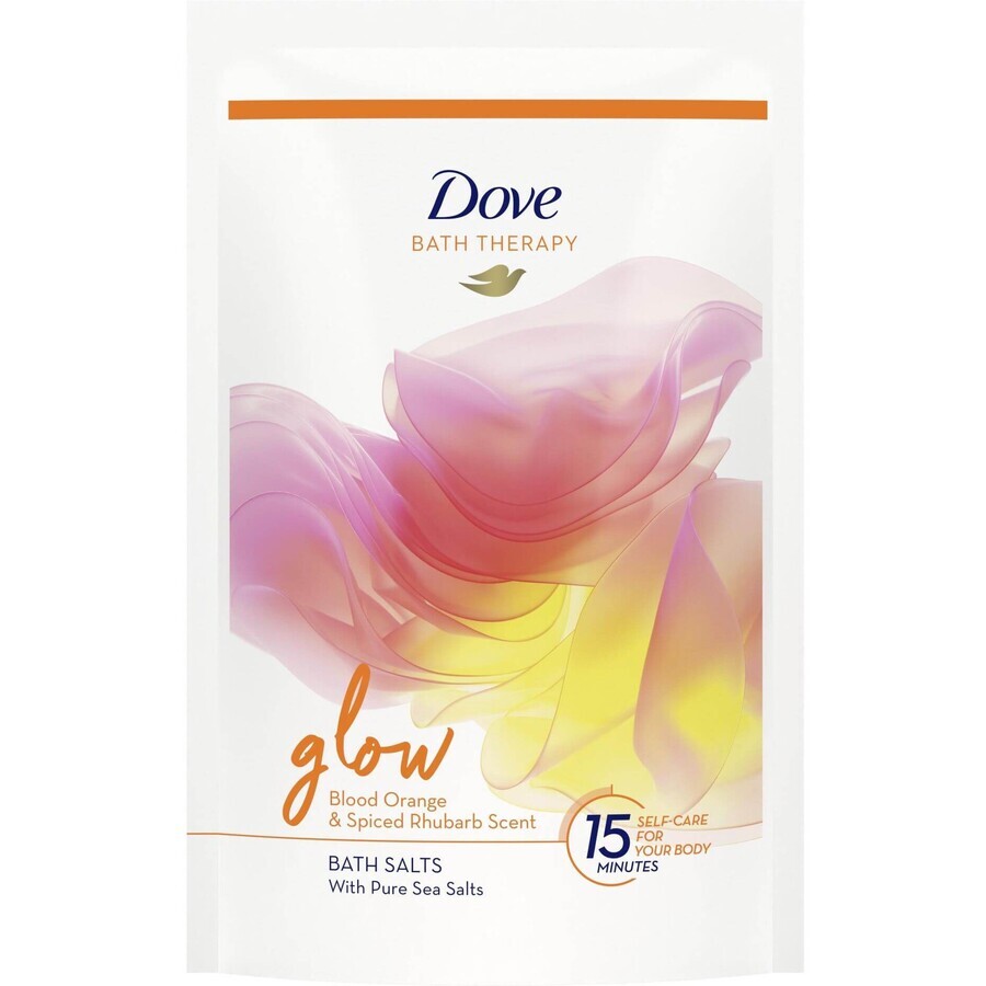 Sal de baño Dove Bath Therapy Glow 400 g