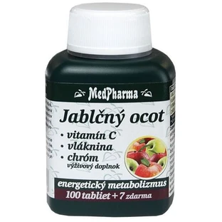 MedPharma Apfelessig + Vitamin C + Ballaststoffe + Chrom 107 Tabletten