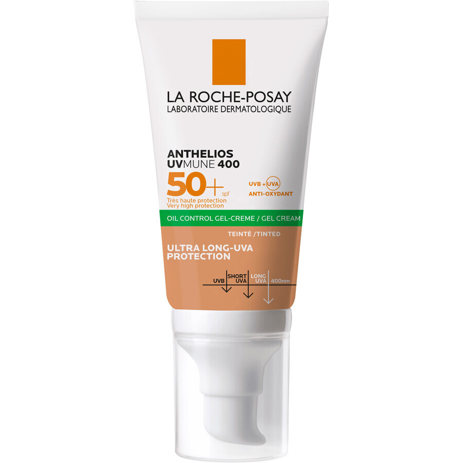 La Roche-Posay Anthelios XL SPF 50+ crema colorante opacizzante colorata in gel 50 ml