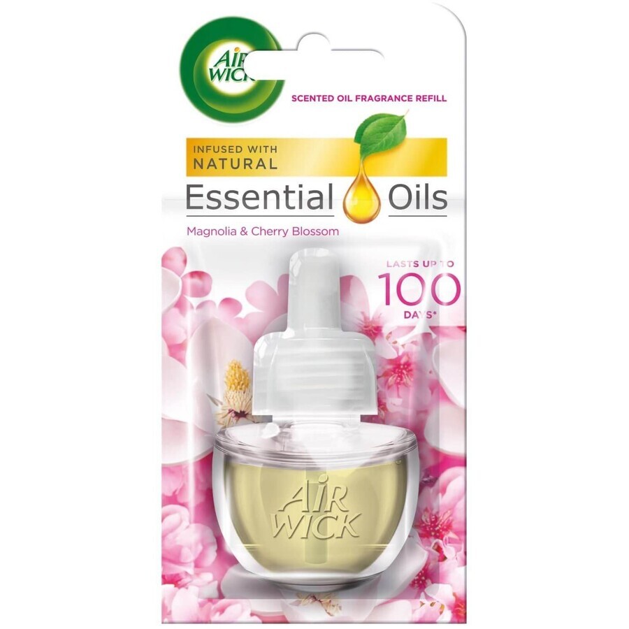 Airwick Elektrische navulling Magnolia en kersenbloesem 19 ml