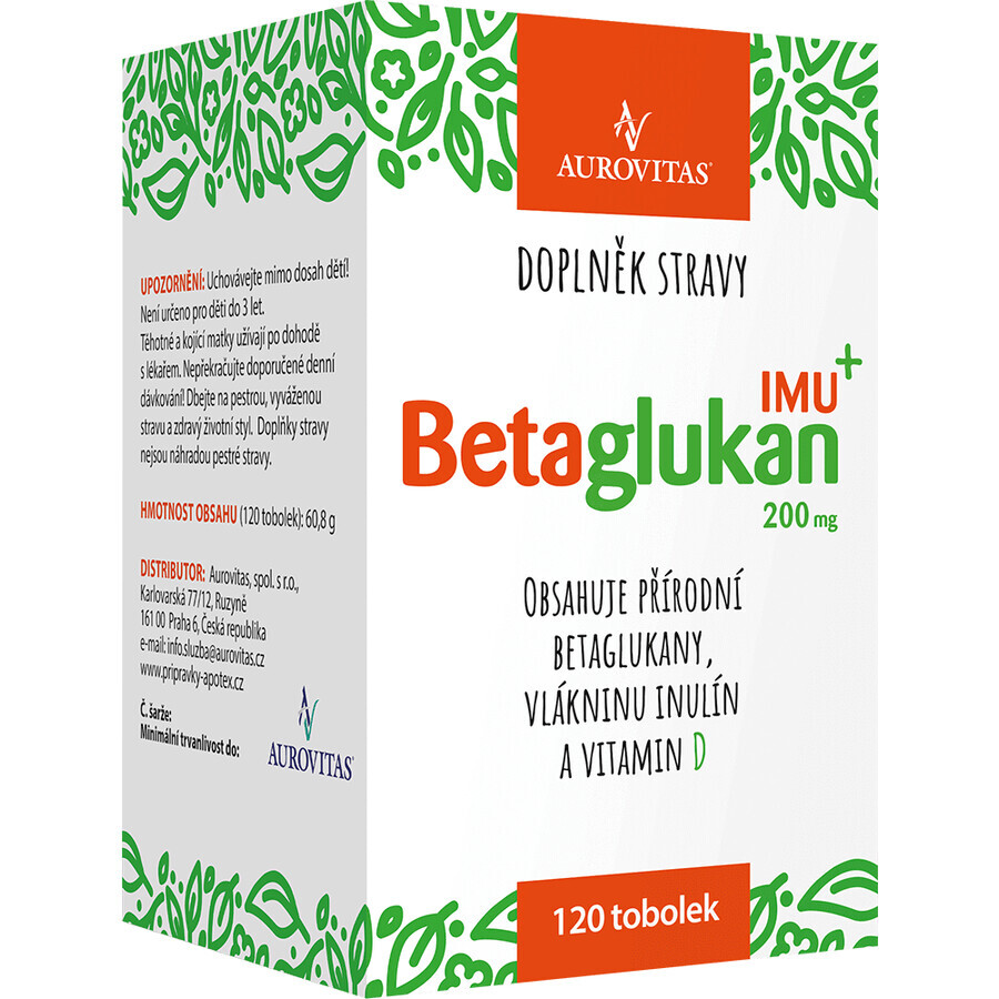 Betaglucano IMU 200 mg 120 capsule rigide