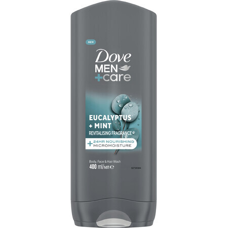 Dove Men+Care Gel doccia alla menta e all'eucalipto 400 ml