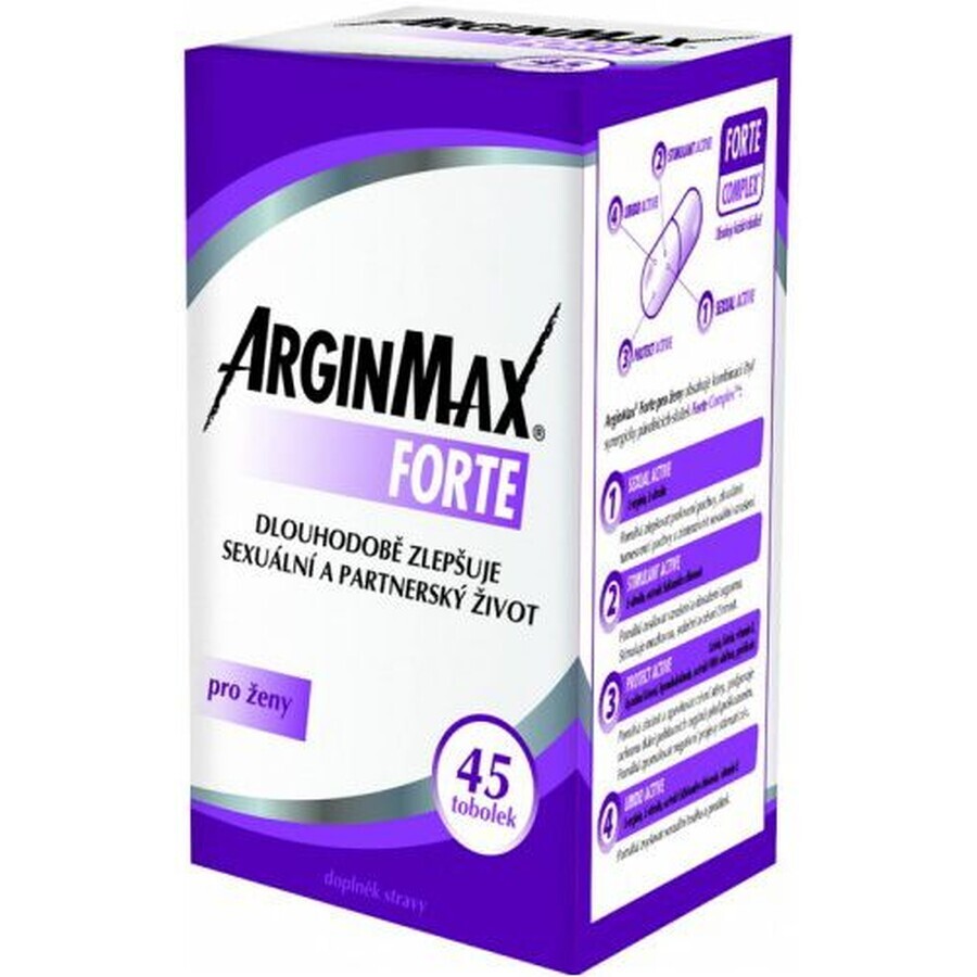 Arginmax FORTE per donne 45 capsule