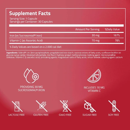 Sideral FORTE Int. 30 capsules, Zentiva