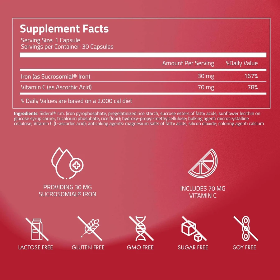 Sideral FORTE Int. 30 capsules, Zentiva