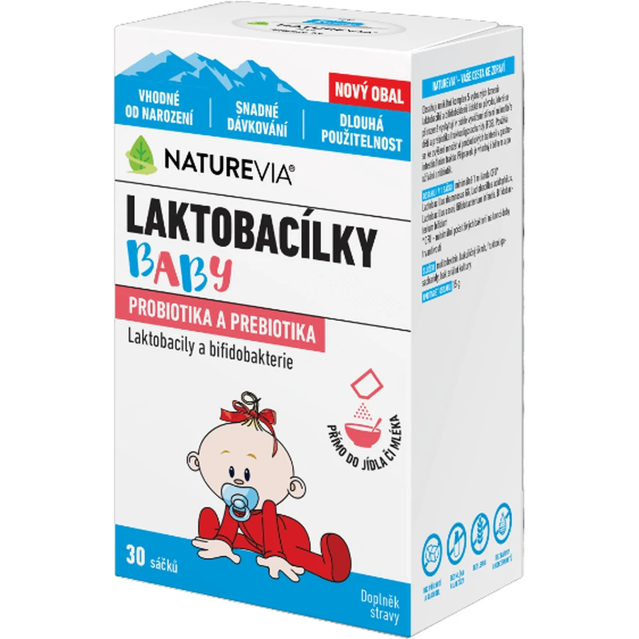 NatureVia BABY BABY LACTOBACILES 30 sachets