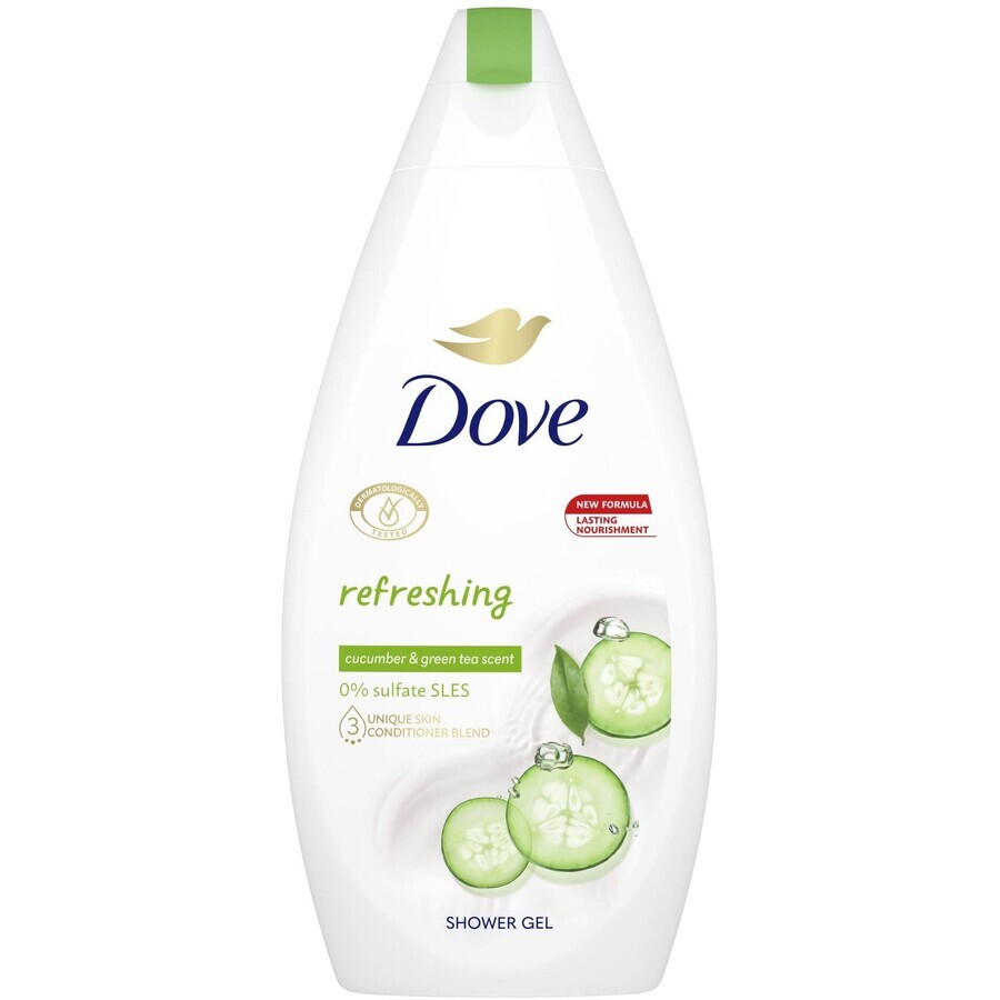 Dove Gel doccia rinfrescante al cetriolo 450 ml