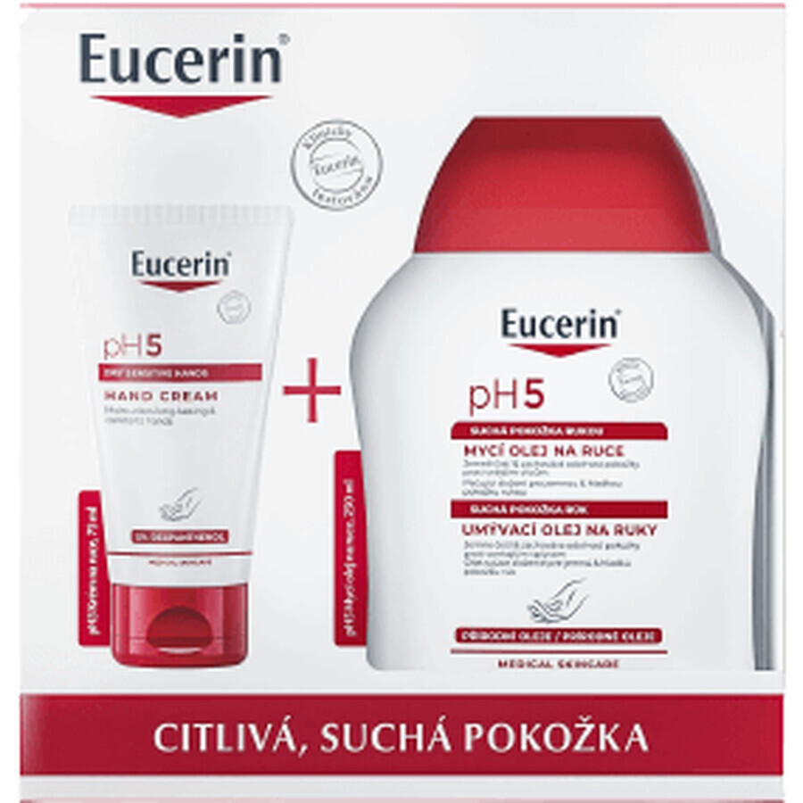 Eucerin pH5 Box - Handwaschöl + Handcreme