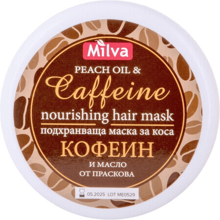 Milva Voedend haarmasker met cafeïne 250 ml