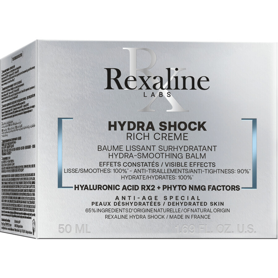 Rexaline Hydra Shock cremă hidratantă bogată 50 ml