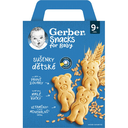 Gerber Snack biscuiți pentru copii 180 g