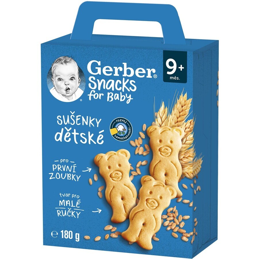 Gerber Snack biscuiți pentru copii 180 g