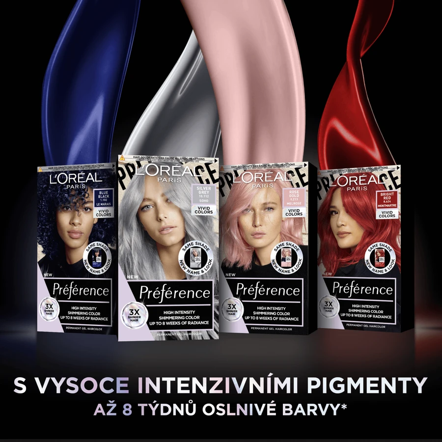 L'Oréal Paris Préférence Vivid Colors coloration permanente 7.432 Santa Monica 150 ml