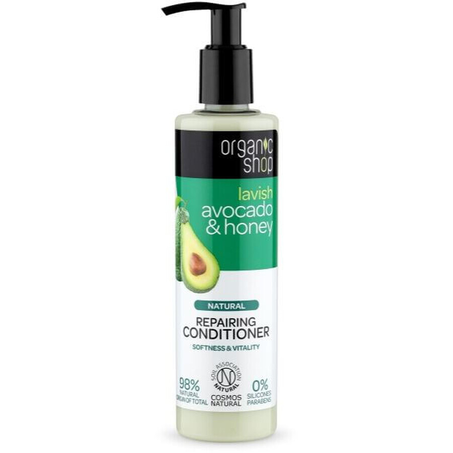 Natura Siberica Negozio Biologico - Avocado e Miele - Balsamo rigenerante 280 ml