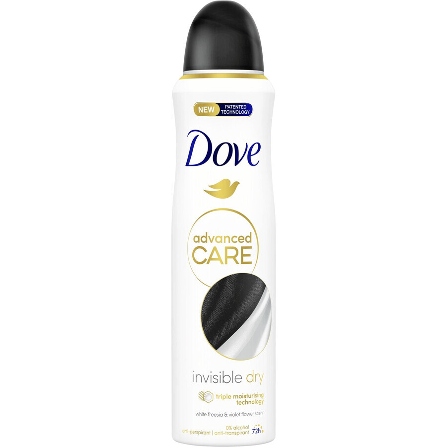 Dove Advanced Care Invisible Dry Antiperspirant Spray 150 ml