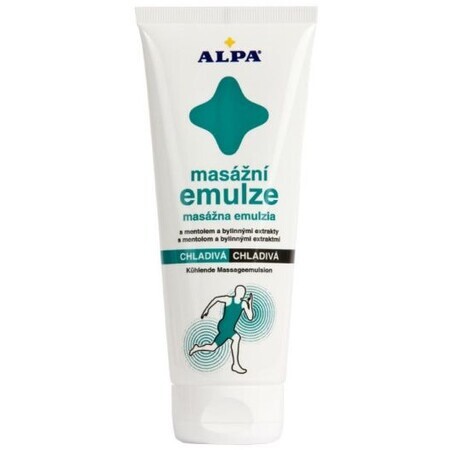 Alpa Verfrissende massage-emulsie met menthol 210 ml