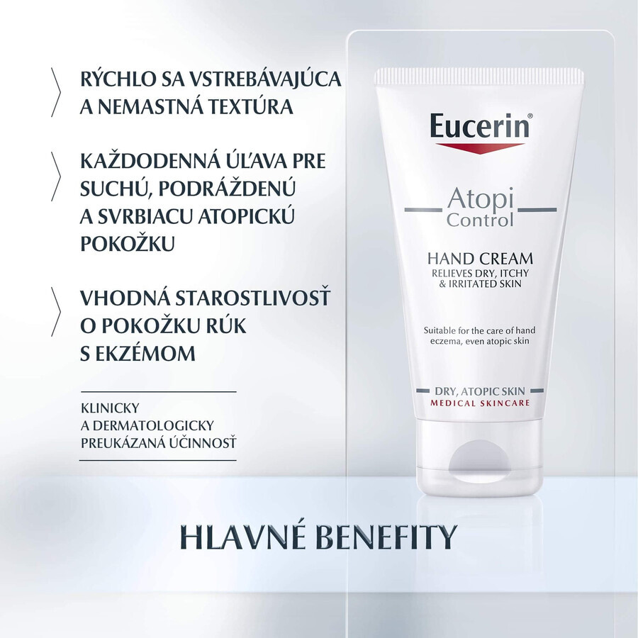 Eucerin AtopiControl Crema mani 75 ml