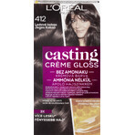 L'Oréal Paris Haarkleuring Crème Gloss 412 Cacao ijs