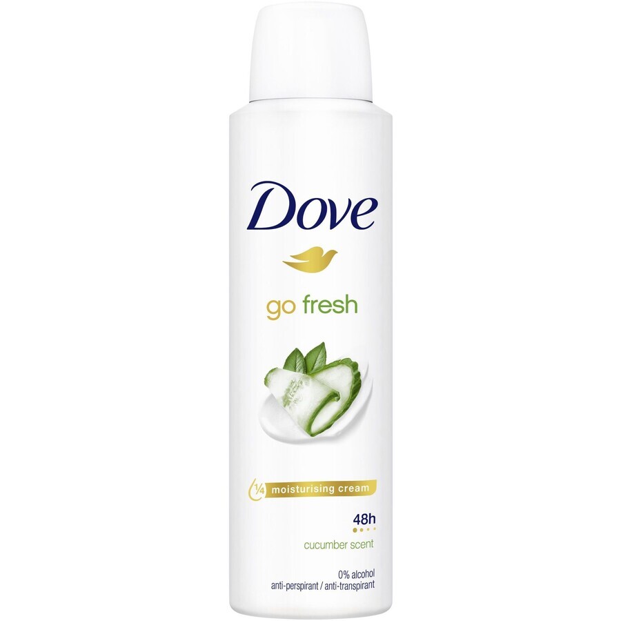 Dove Go fresh spray anti-transpirant Concombre et thé vert 150 ml