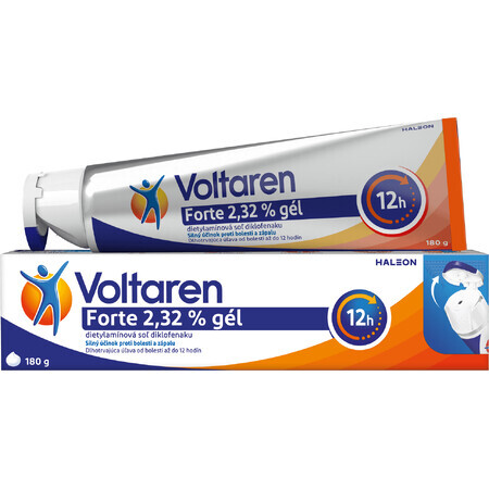 Voltaren Forte 2.32% gel with diclofenac for back, muscle and joint pain 180 g