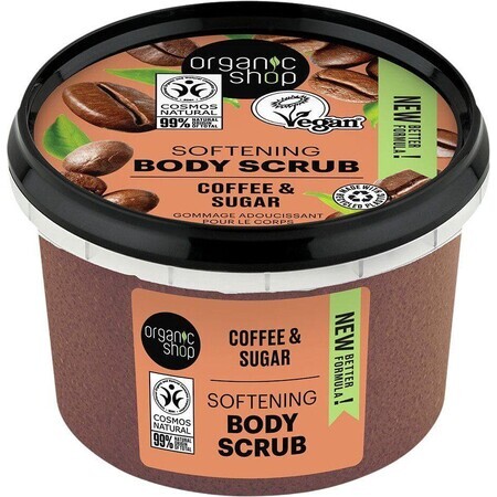 Organic Shop Braziliaanse koffie bodyscrub 250 ml