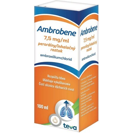 Ambrobene 7,5 mg/ml oplossing 100 ml