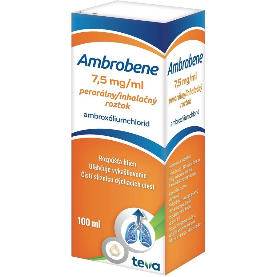 Ambrobene 7,5 mg/ml oplossing 100 ml