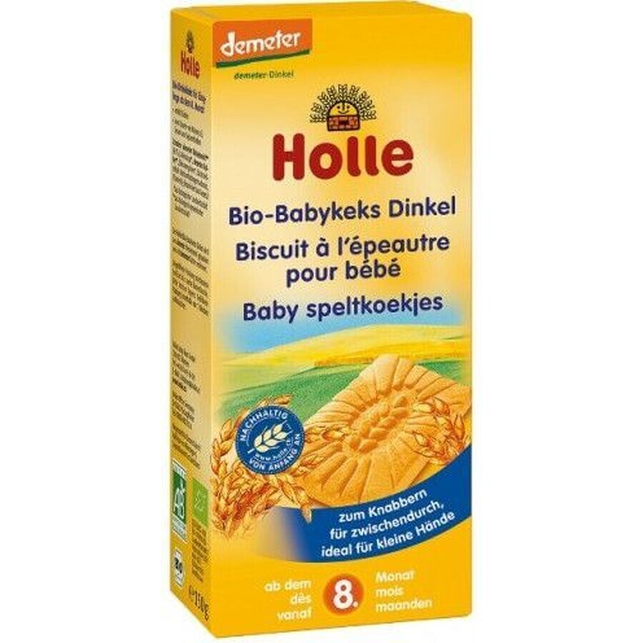 Holle biologische babykoekjes met spelt 150 g