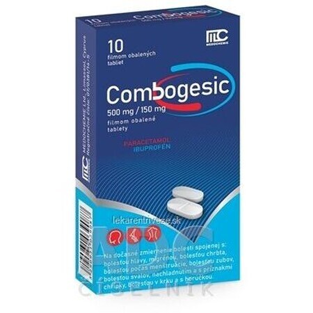 Combogesic 500 mg 10 st