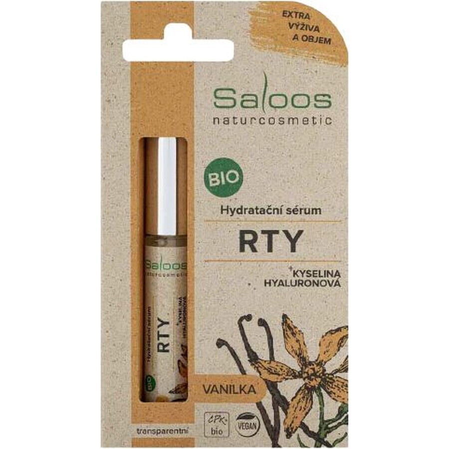 Saloos Bio Moisturizing Lip Serum - Vanilla 7 ml