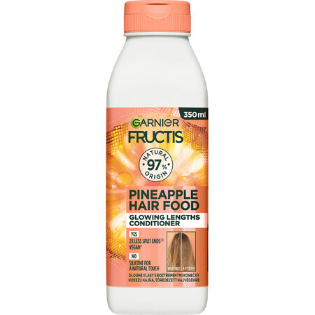 Garnier Fructis Hair Food Ananas Verhelderende Balsem voor lang haar, 350 ml