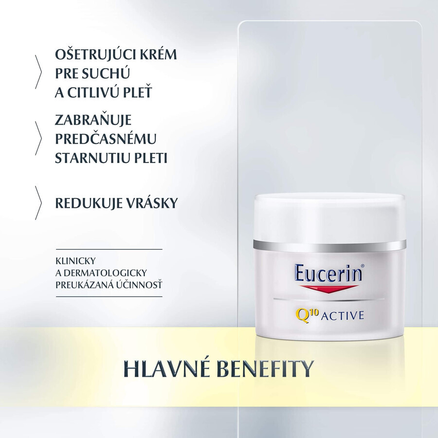 Eucerin Q10 ACTIVE anti-rimpel dagcrème voor gevoelige huid 50 ml