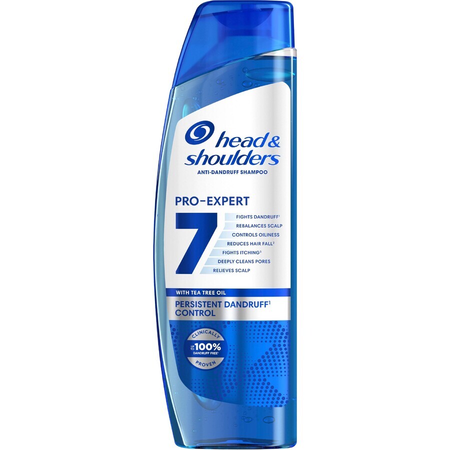 Head & Shoulders Pro-Expert 7, Shampoo tegen hardnekkige roos 250 ml