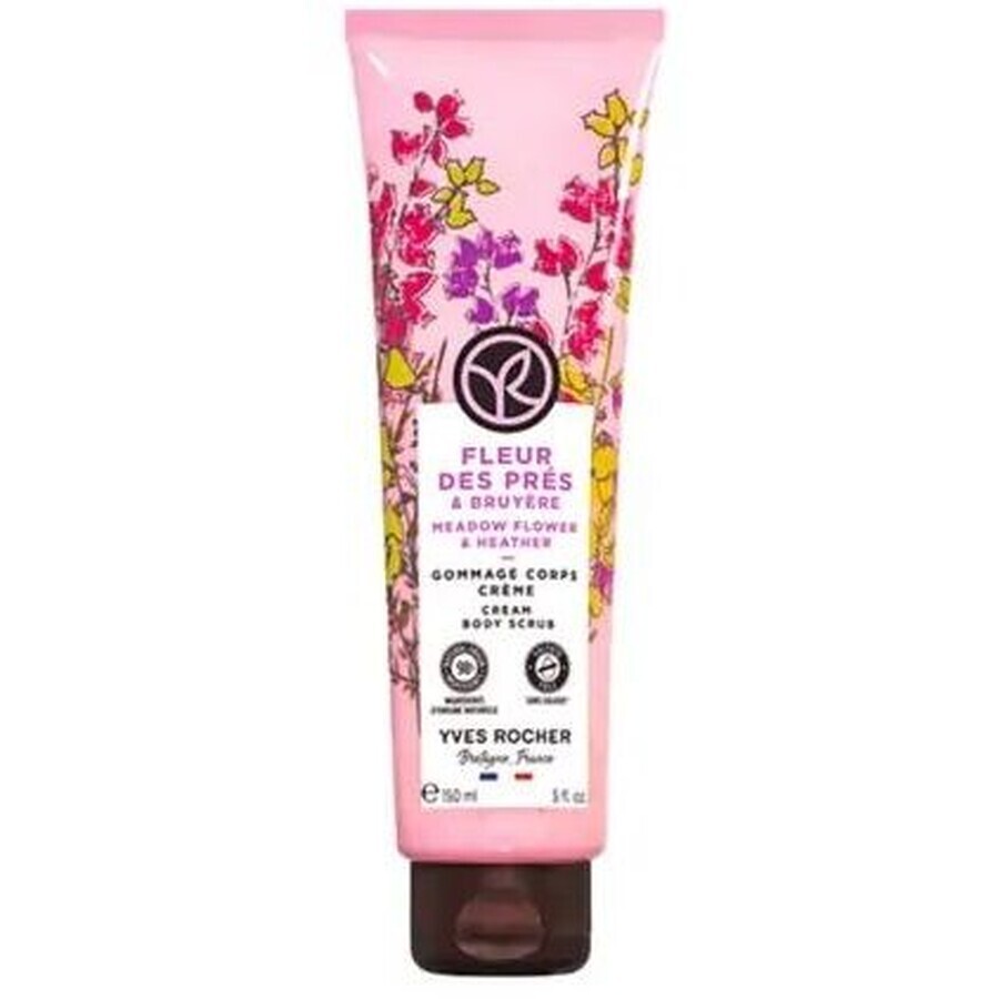 Yves Rocher Crema Exfoliante Corporal Flores de Pradera y Ortiga 150 ml