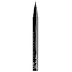 NYX Professional Makeup Epic Ink Liner - Delineador de ojos, 02 Marrón 1 ml