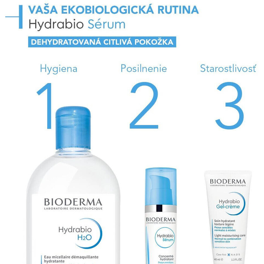 Bioderma Hydrabio Hydrabio Gel-Créme Gel-Light crema idratante 40 ml