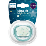 Philips Avent Ultra air nachtfopspeen 6-18m