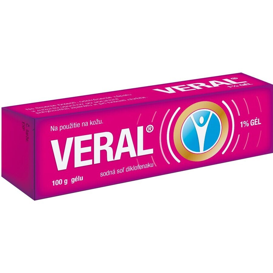 Veral 1% gel 100 g